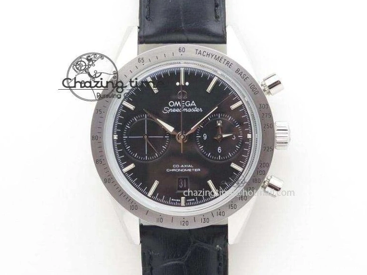 1226 Comfortable Planet Ocean 43.5mm SS VSF 1:1 Best Edition Black Orange Bezel Gray Dial on Nylon Strap A8900 Super Clone V 7730